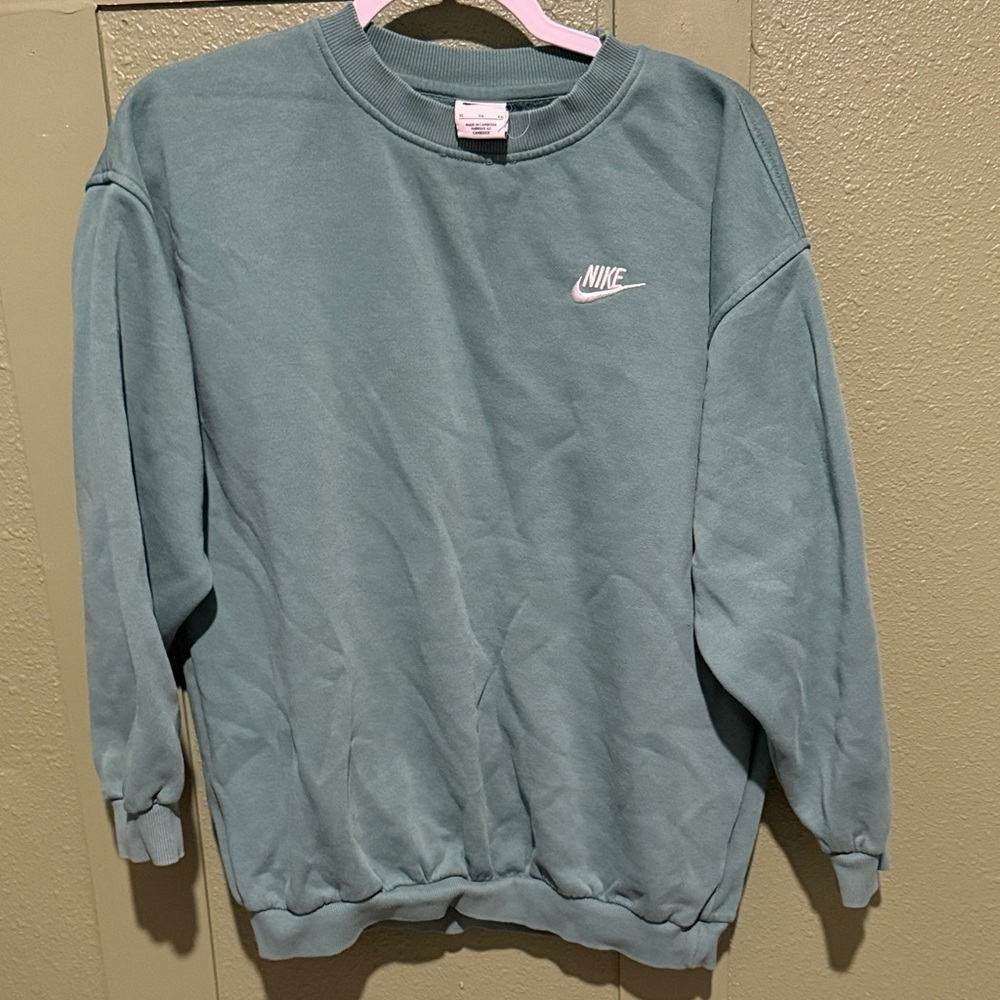 Nike Kids Green Sweatshirt